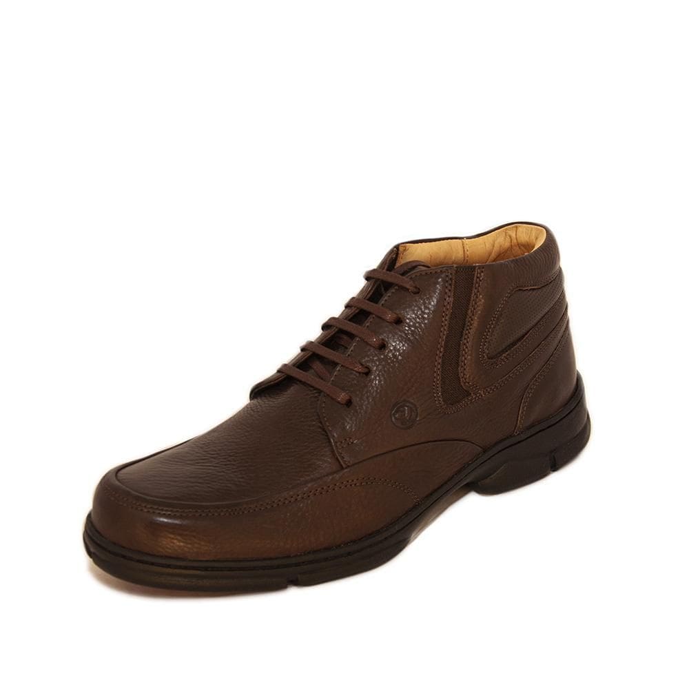 Bota Masculina Anatomic Gel 360 Graus REF: 7898 COURO RUSTICO
