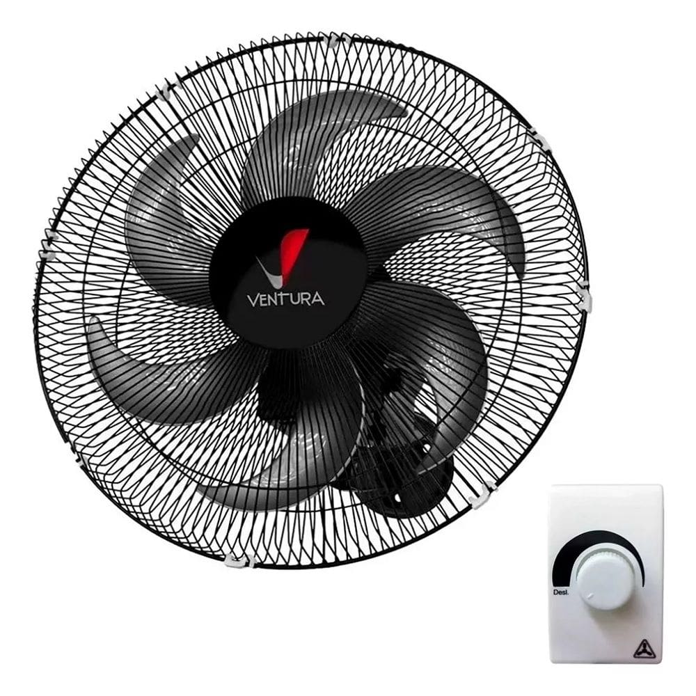 Ventilador De Parede Ventidelta Bivolt 50cm Grade Plástico