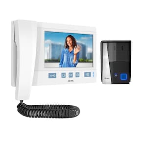 Kit Vídeo Porteiro Série Advance Branco Tela 7 Hdl