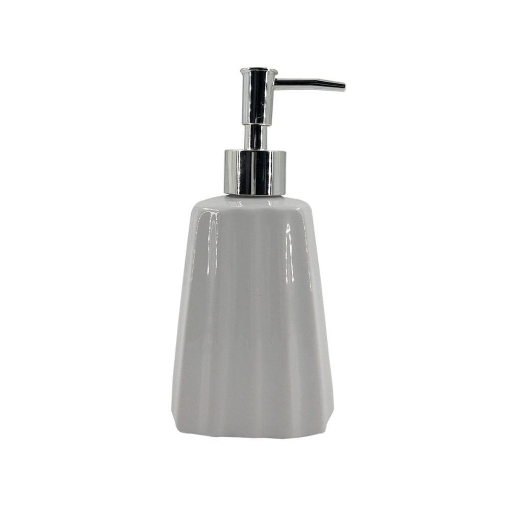 Saboneteira Liquida De Cerâmica Modelagem Lavabo Branco Luxo