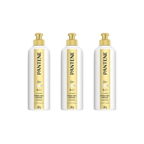 Creme Para Pentear Pantene 240G Liso Extremo - Kit Com 3Un