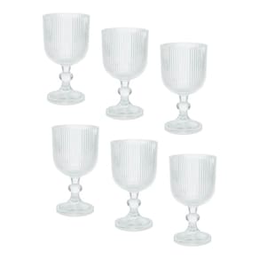 Conjunto De Taças Transparente 360Ml 6 Peças