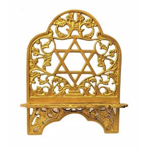 Porta Bíblia Suporte Para Bíblia Especial Dourado Estrela