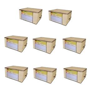 Organizador Guarda Roupa Multiuso Kit 8X Unidades 60X45X30