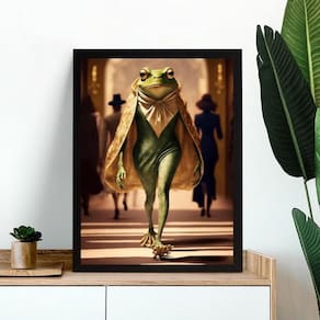 Quadro Decorativo Perereca Sexy 24X18Cm