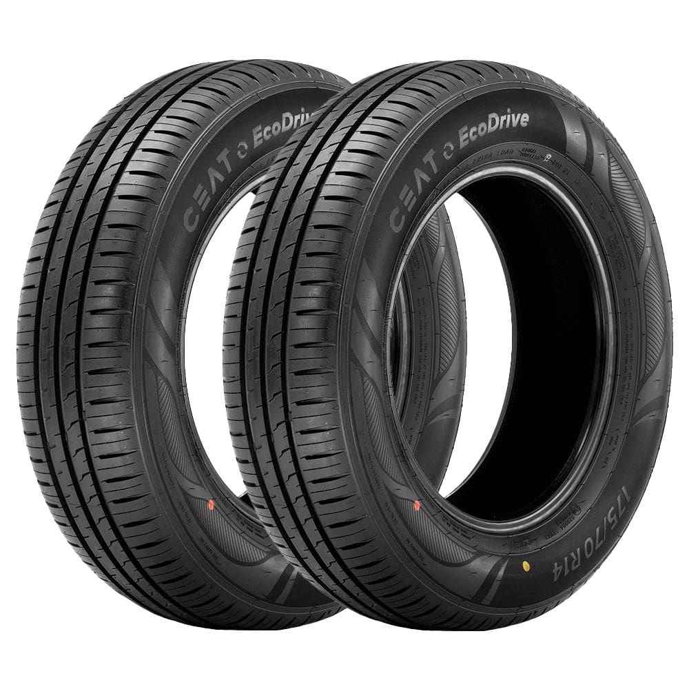 Jogo 2 Pneus Ceat Aro 13 EcoDrive 175/70R13 82T