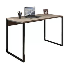 Mesa De Escritório Office Industrial 120 Carvalho Bruma - Pr Móveis Carvalho Bruma