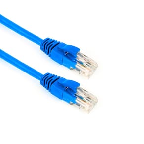 Cabo de Rede CAT6 0,5 Metros CAT605BL Patch Cord Plus Cable