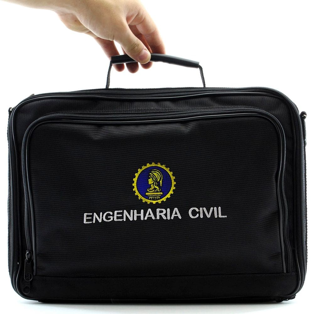 Bolsa Bordada Para Curso Faculdade Engenharia Civil