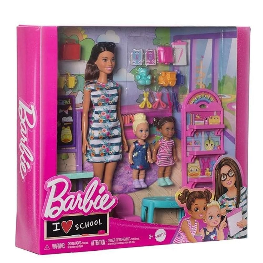 Boneca Barbie Primeiro Dia De Aula - Mattel