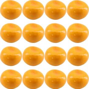 Kit Mini Frutas Artificiais Laranjas 576 Unidades Isopor