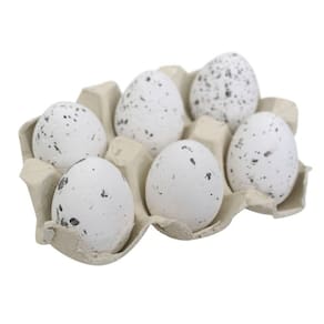 Kit Enfeites Decorativo Páscoa Bandeja De Ovos Isopor