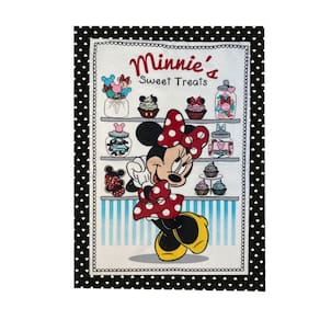 Pano de Copa Felpudo Estampado Dohler Mickey e Minnie 13
