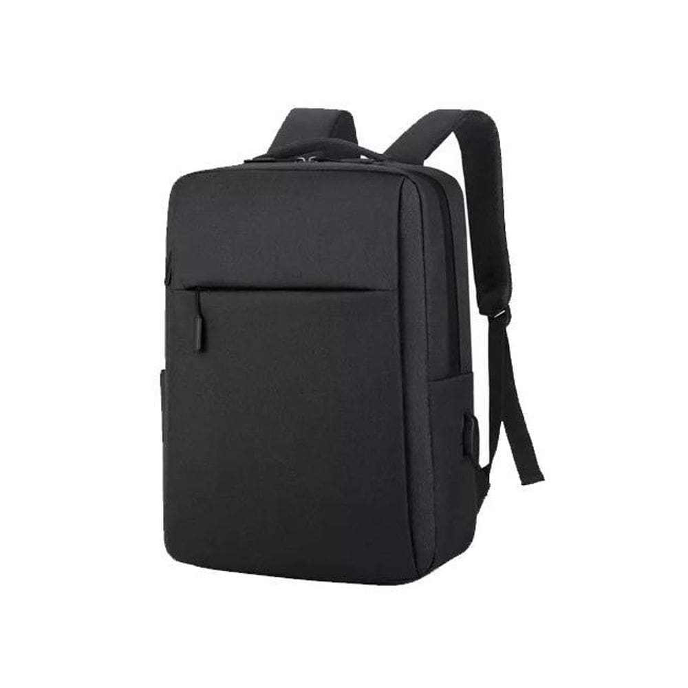 Mochila Para Notebook Slim Reforçada Usb Fone Premium Preta