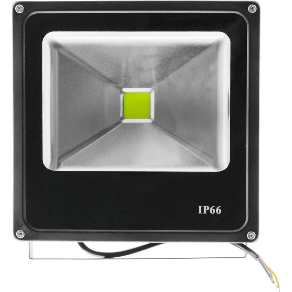 Kit 2 Refletor De Led Externo Jardim Fachada Muro 30W Bivolt