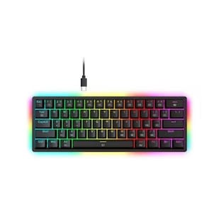 Teclado Mecânico Redragon Akali K642 Rgb Preto Switch Brown