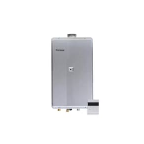 Aquecedor A Gás Rinnai Digital 35 Litros E351 Fea Gn Prata