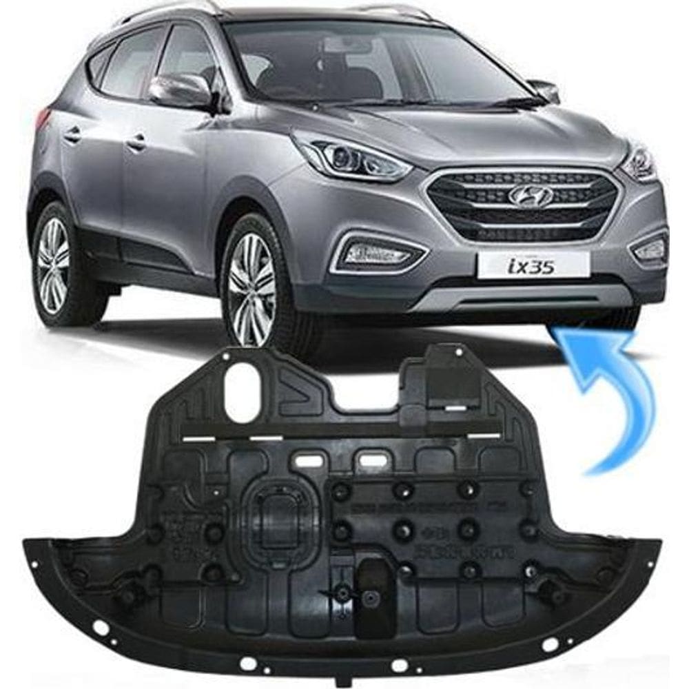 Protetor Inferior Carter Hyundai Ix35 2.0 16V De 2016 À 2022