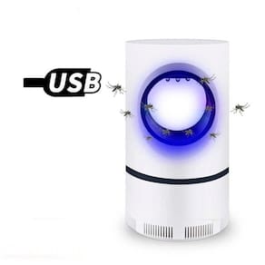 Abajur Mata Mosquito Choque Elétrico Recarregável Usb