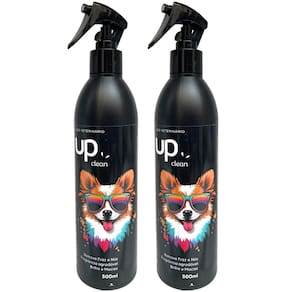 02x Fluido Desembaraçador Para Cachorro 500ml Com Queratina