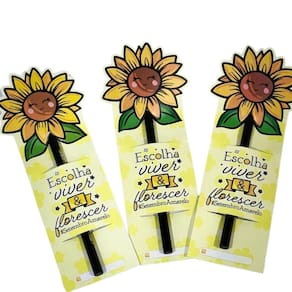 25 Lembrancinha Setembro Amarelo Card Lapis Brindes Clientes