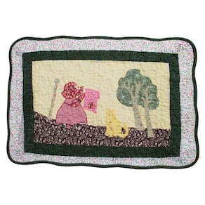 Tapete Patchwork Banheiro Cozinha Camponesa 100% Algodão 61x42cm