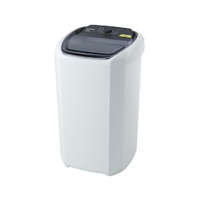 Lavadora de Roupas Semiautomática Super - 8,5 Kg - Branca - Wanke