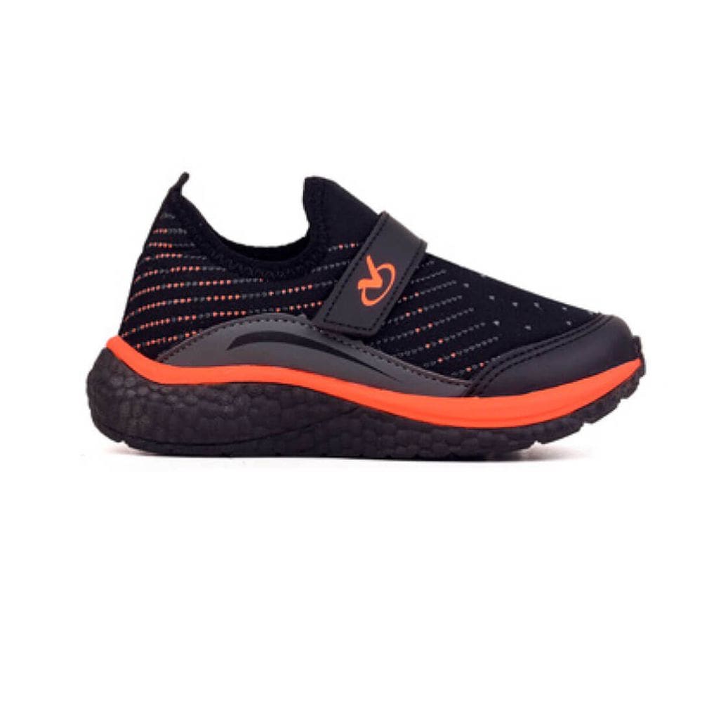 Tênis Infantil Masculino Via Vip Slip Laranja