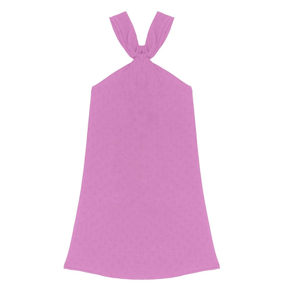 Vestido Feminino Midi Frente Única