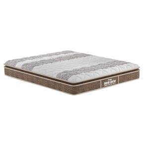 Colchão Queen D33 / EP / Anatômico Firmepedic Guarda Costas PróIntense Plus Pillow Top Brown (158x198x28) - Probel