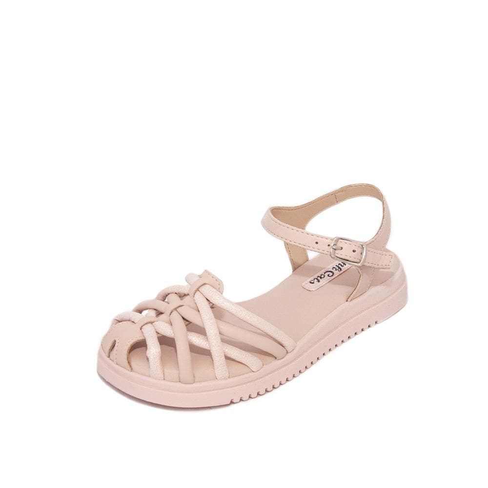 Sandália Infantil Pink Cats Flat REF: V-3753