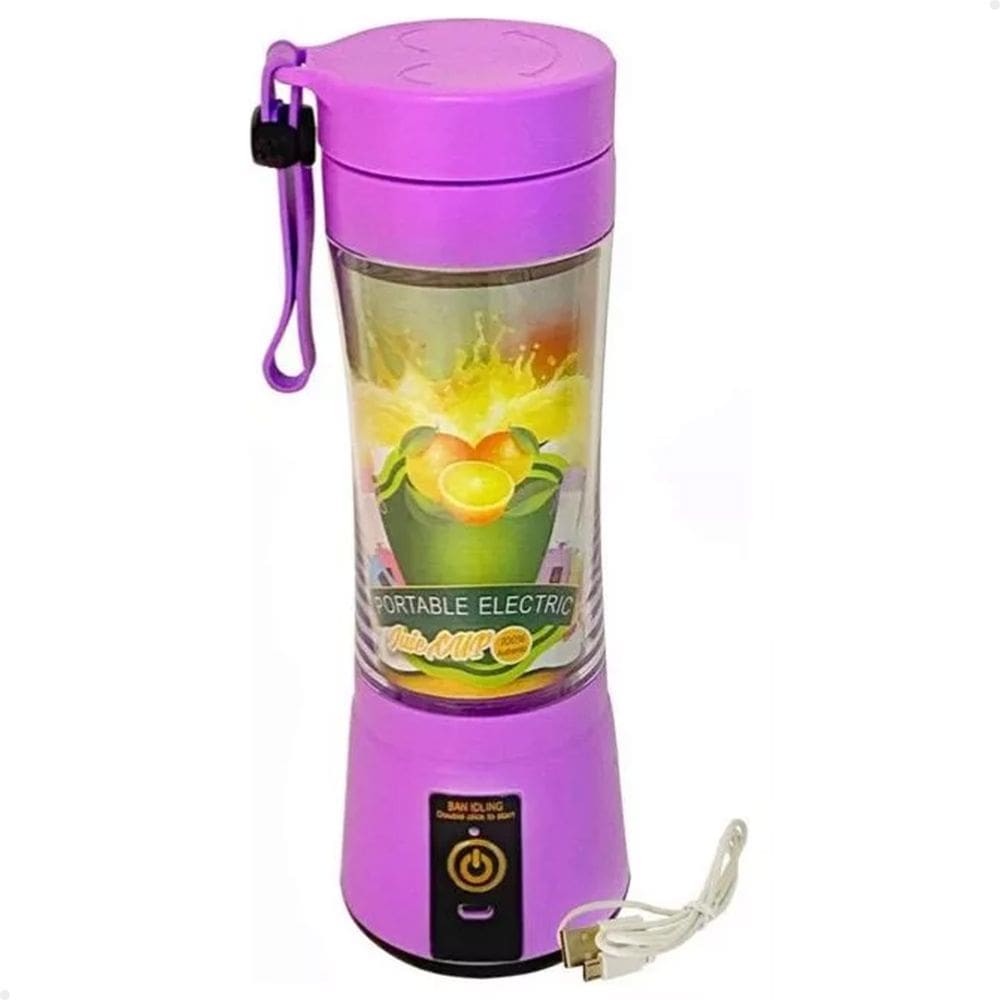 Mini Liquidificador Portátil Lorben USB Recarregável Roxo