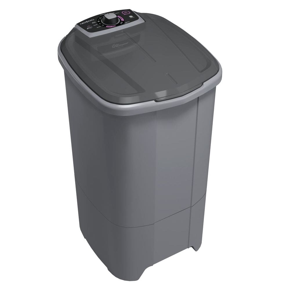 Lavadora de Roupas Tanquinho 15 KG 127v Cinza