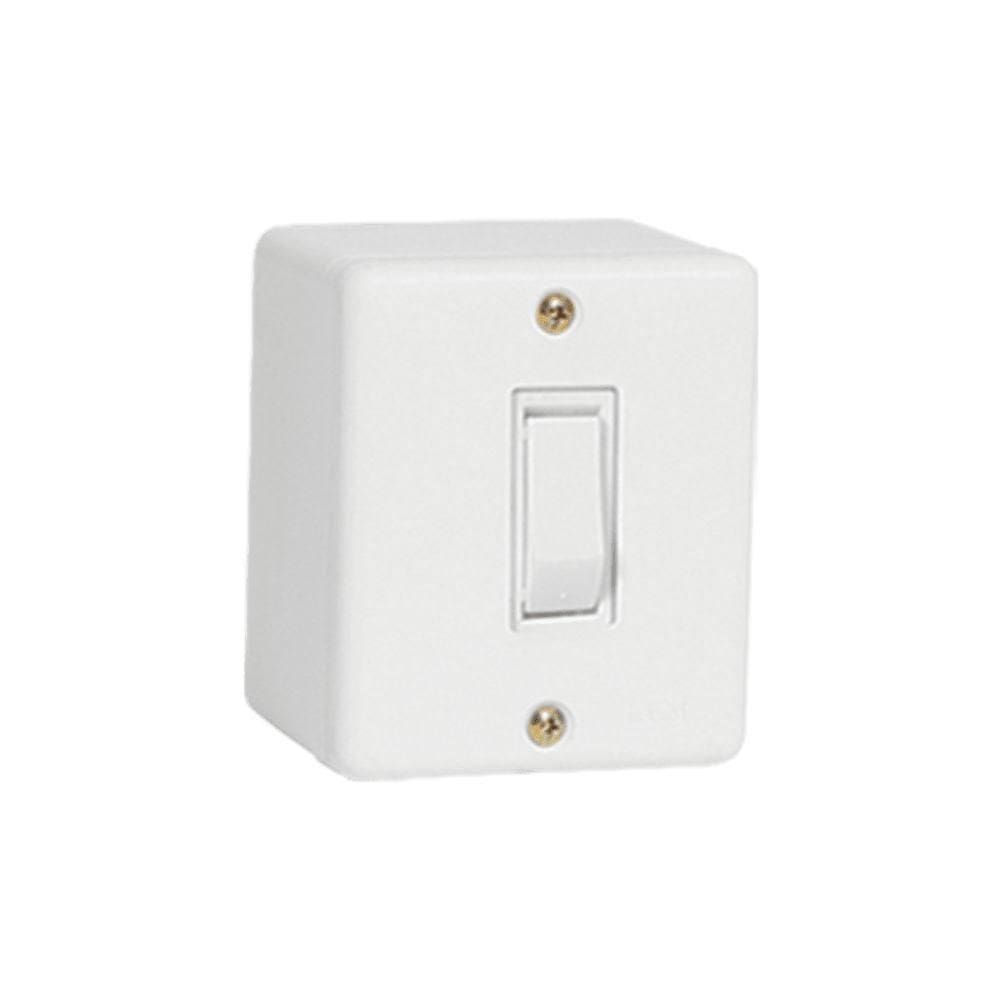 Kit Interruptor Sobrepor 1 Tecla Simples 6317 5 Unidades
