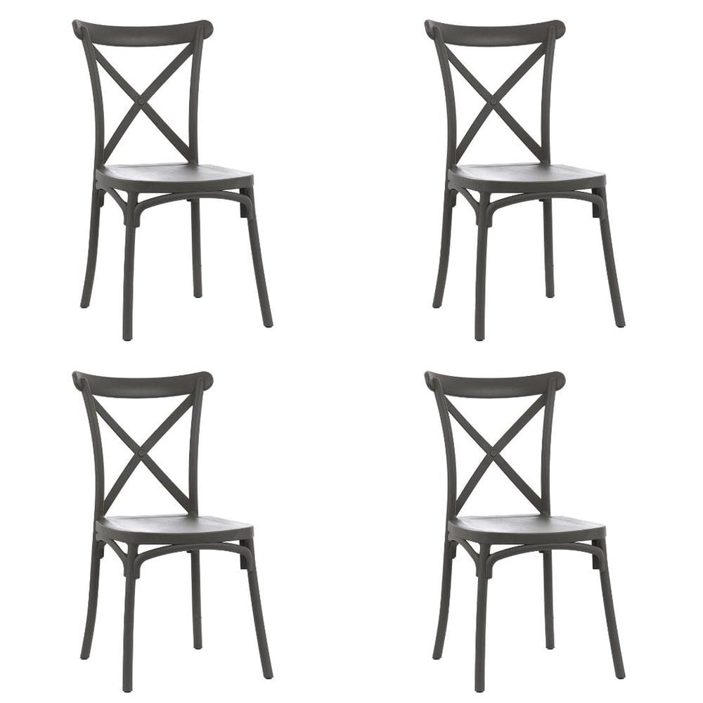 Kit 4 Cadeiras de Jantar Katrina
