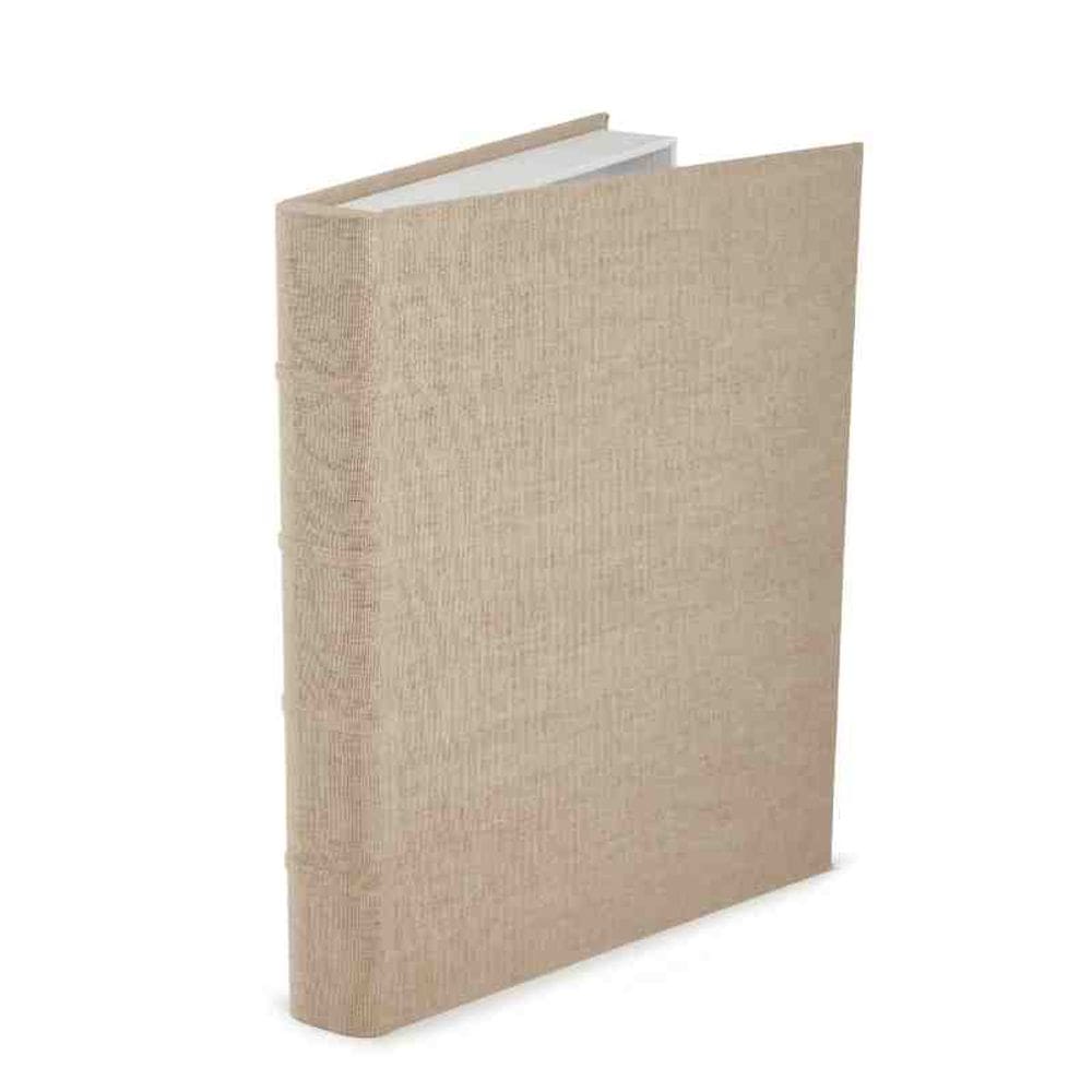 Livro Caixa em MDF com Revestimento Linho 18718 Mart