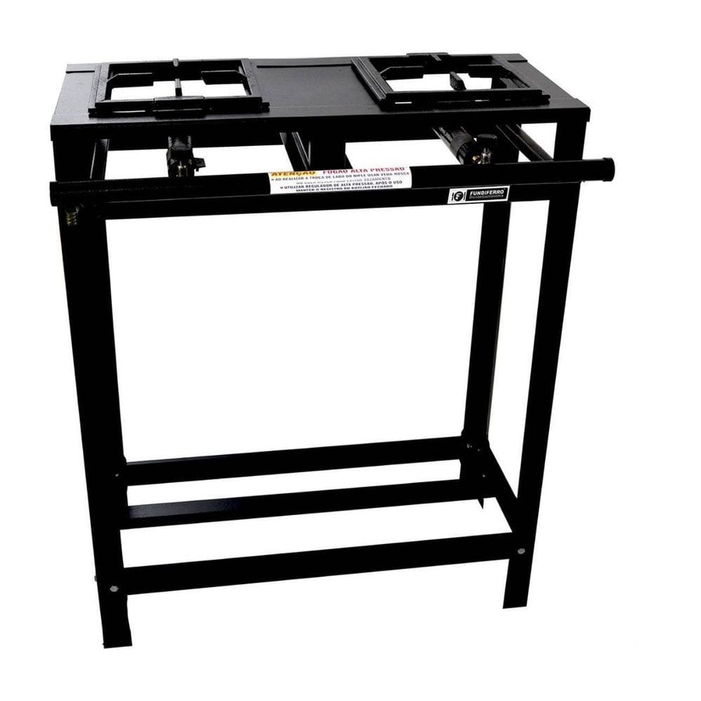 Fogão Industrial Especial 2 Bocas 30x30 Alta Pressão P5 JCN