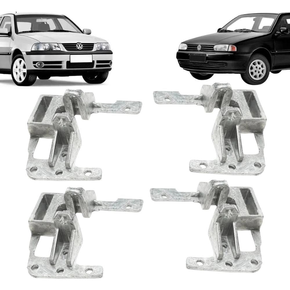 Kit 4 Suporte Maçaneta Interna Gol 2002 2003 2004 2005 Ferro - UN / 4 [F103]