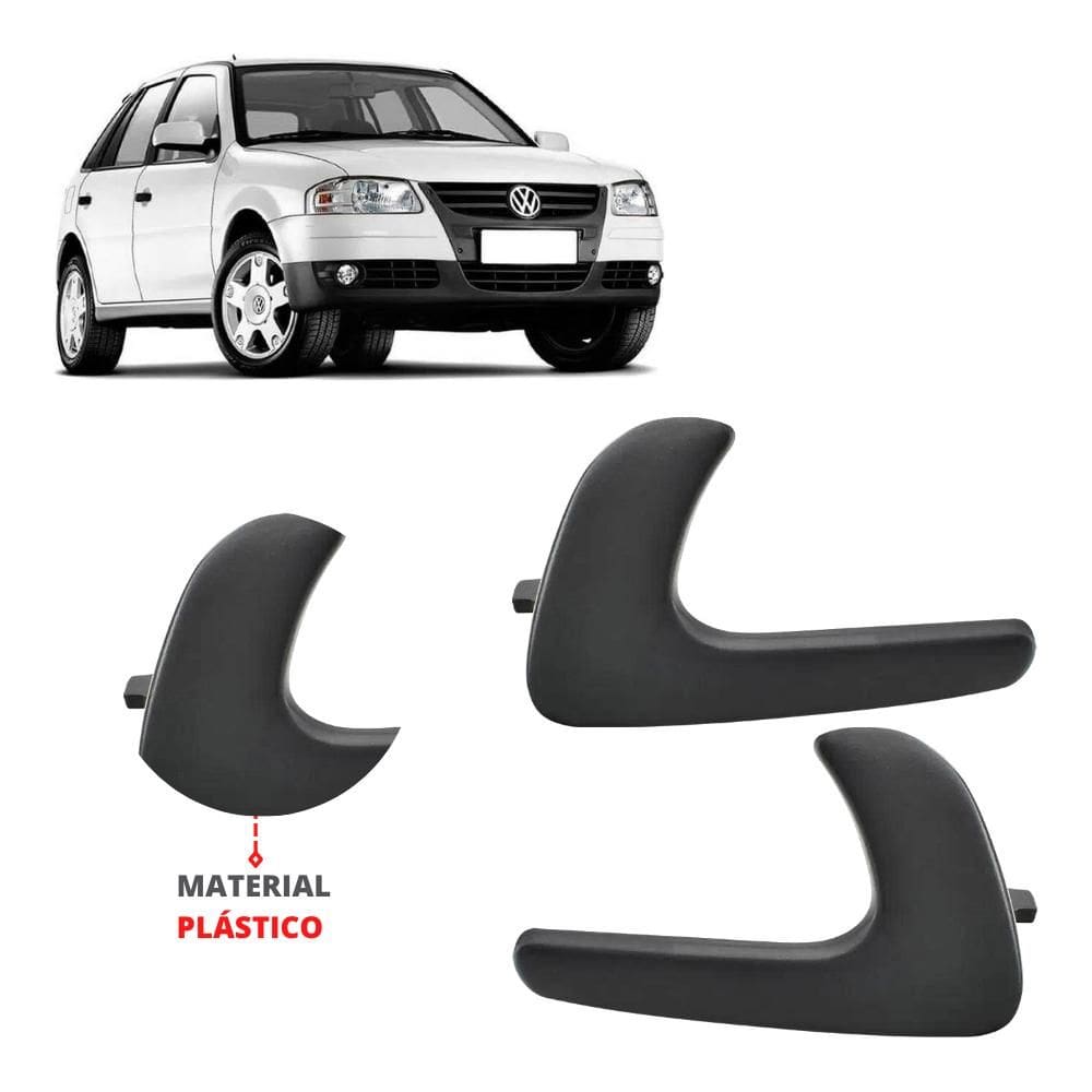 Par Gatilho Da Maçaneta Puxador Interno Gol G3 2005 Plástico - UN / 2 [F103]