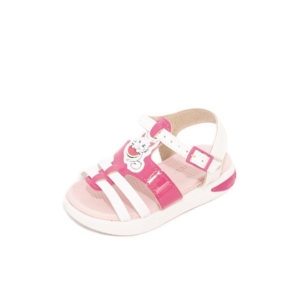 Sandália Bebê Molekinha Com Led REF: 2730203 VERNIZ-NAPA