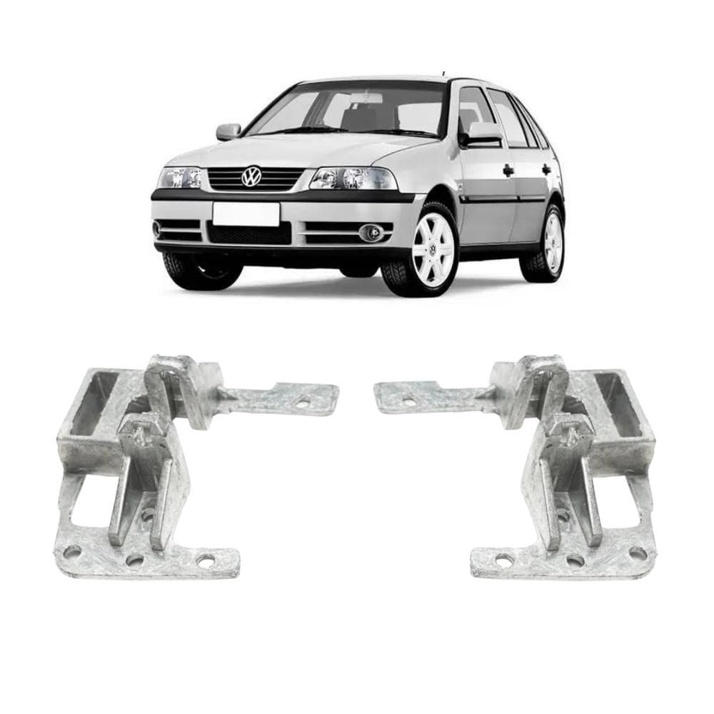 Par De Suporte Maçaneta Interna Gatilho Porta Gol G3 Ferro - UN / 2 [F103]