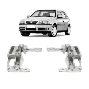 Kit 2 Suportes Maçaneta Interna Porta Gol 2002 A 2005 Ferro - UN / 2 [F103]