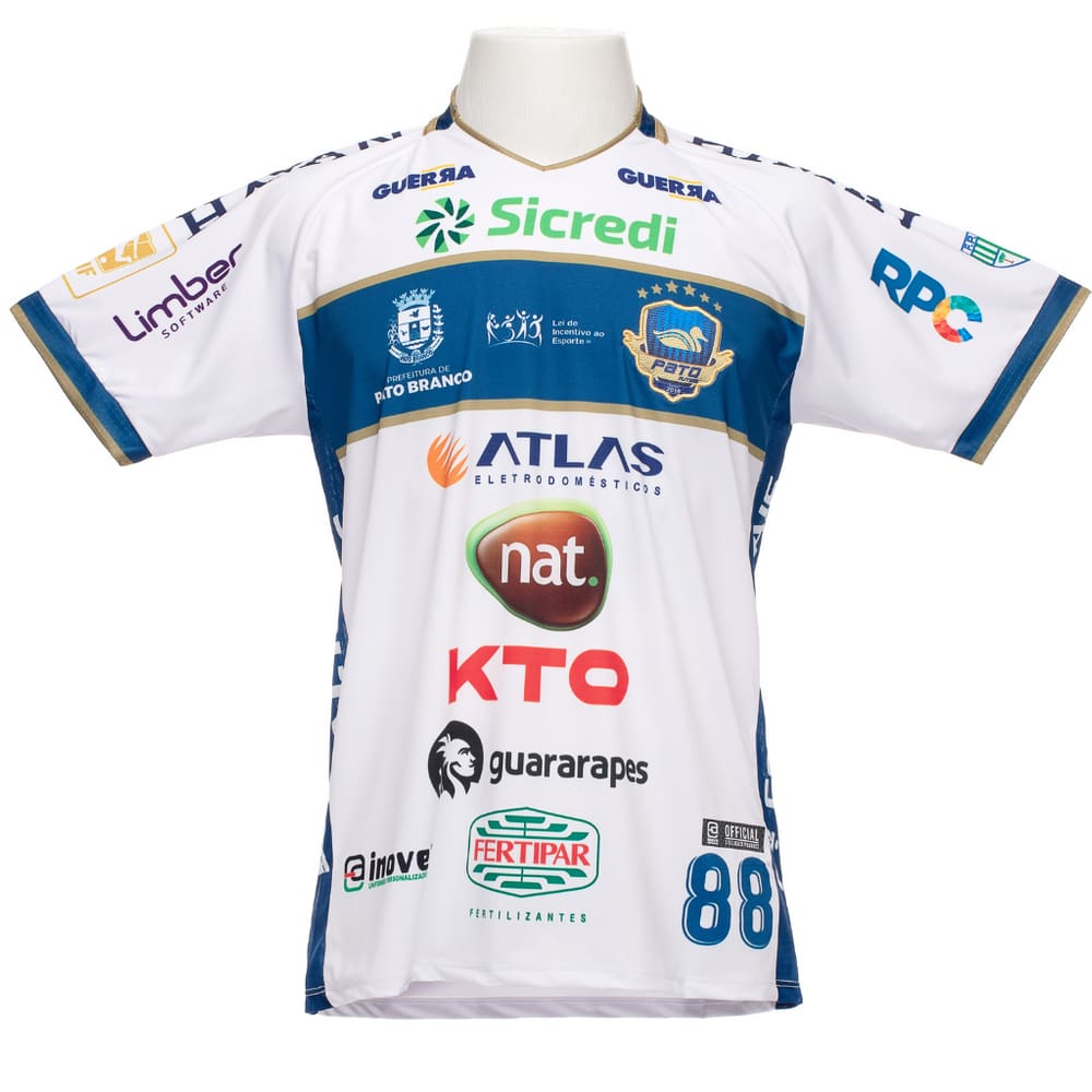 Camisa Branca Pato Futsal Oficial