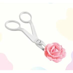 1 Tesoura De Confeitaria Para Rosa De Chantilly