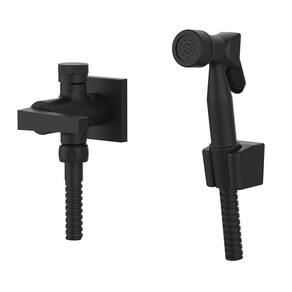 Ducha Higiênica Para Caixa Acoplada Com Gatilho 1745 1/2 Bella Classica 222 Preto Fosco Fani