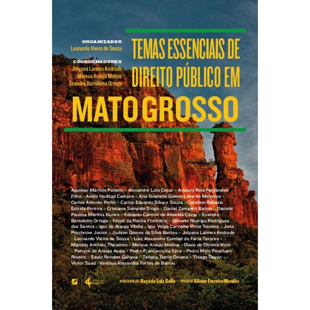 Temas essenciais de direito público em Mato Grosso