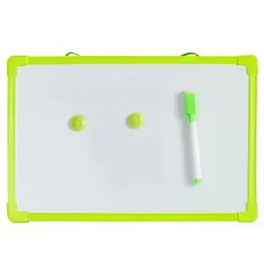 Lousa Quadro Branco 30X20 C/2 Imas + Caneta c/ Apagador