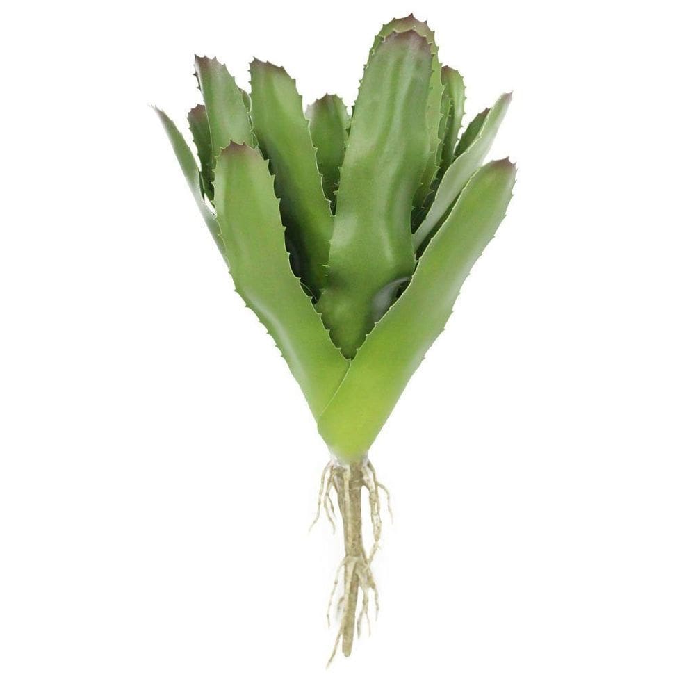 Kit 5 Bromélia Planta Artificial Plástico 28cm