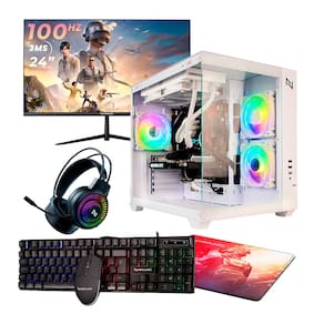 PC GAMER COMPLETO RYZEN 5 5600GT, 16GB 3200MHZ (RADEON VEGA 7), SSD 480GB M.2, 500W 80 PLUS, MONITOR 24" 100HZ - NLI87598