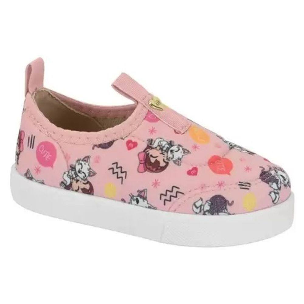 Tênis Casual Infantil Bebê Molekinha 2118.556 Rosa
